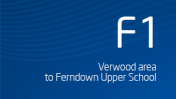 Verwood area to Ferndown Upper School 